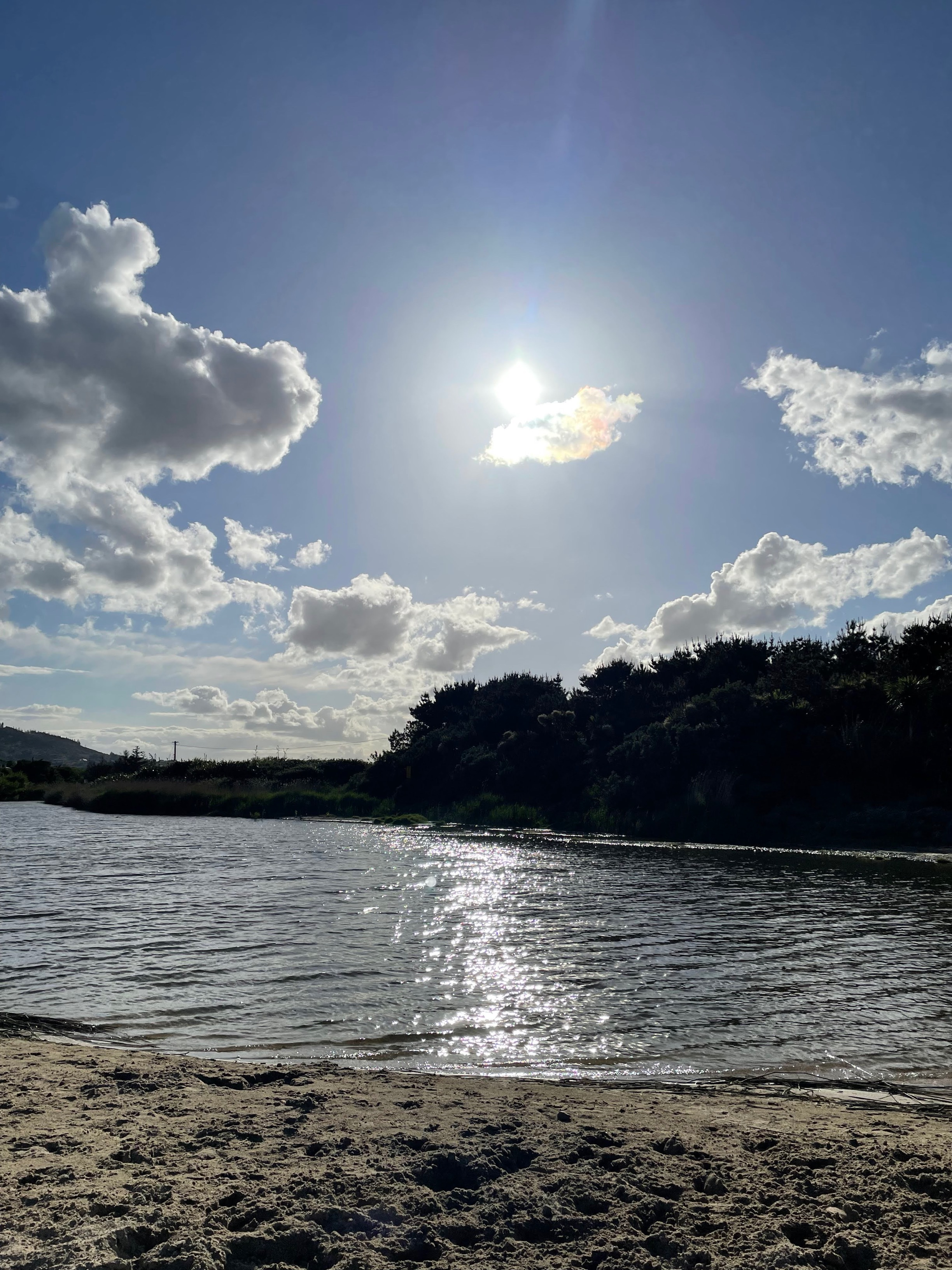 Sunny Day On Beach